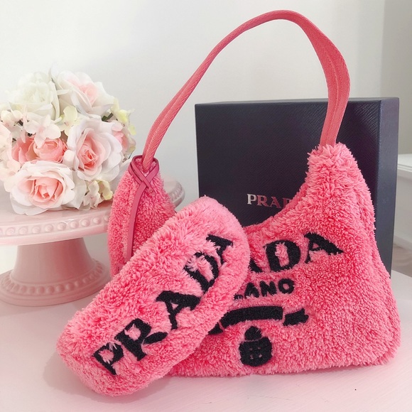 Prada pink terry cloth headband - Picture 6 of 6